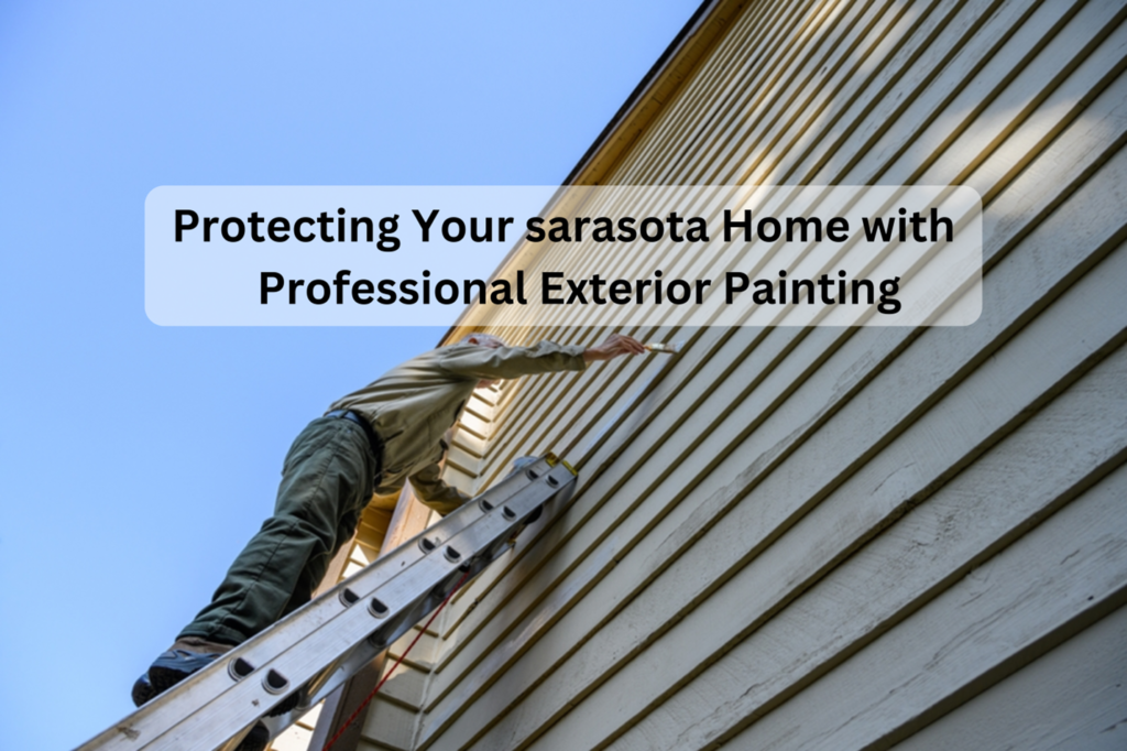 Sarasota Home with Professional Exterior Painting