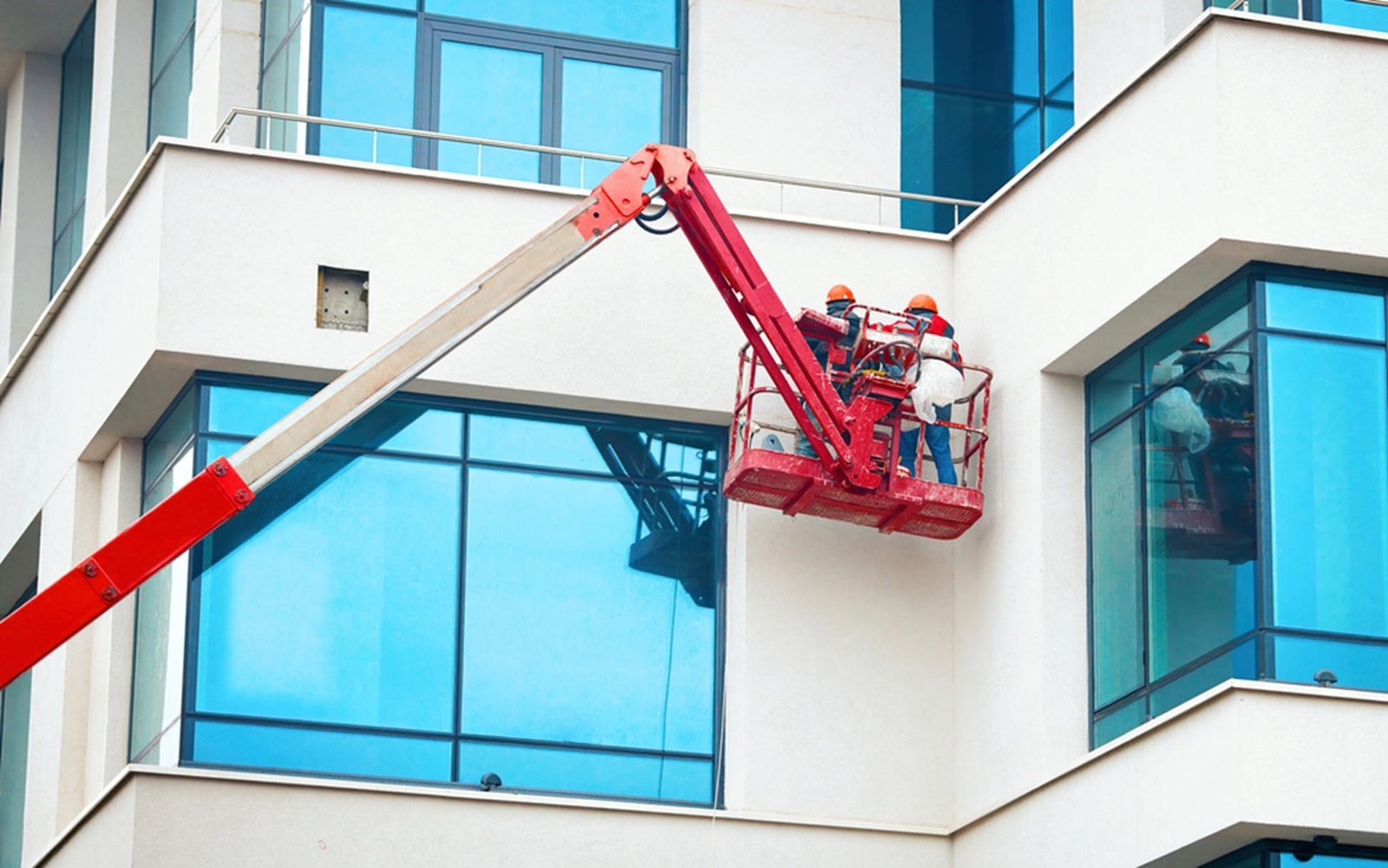 Commercial painting project
