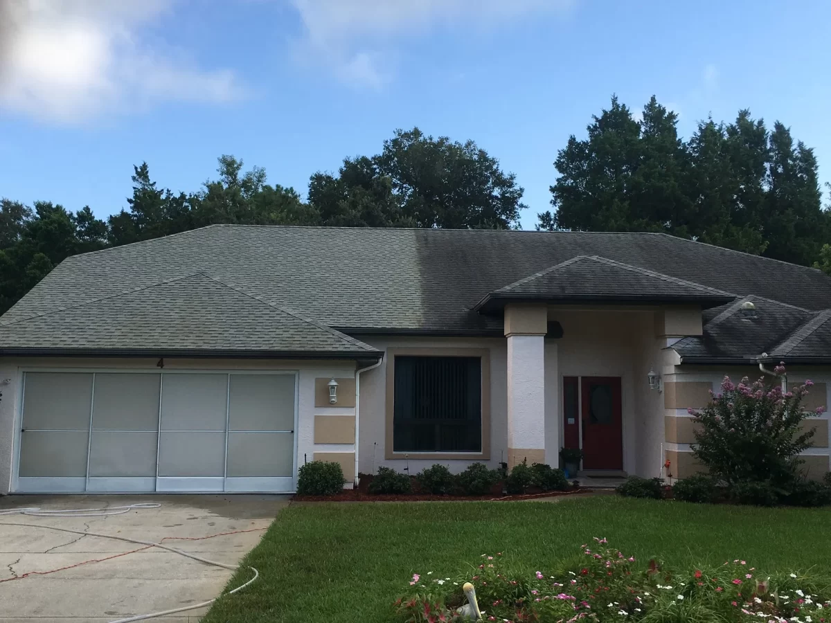 Professional soft washing and power washing services in Sarasota by Gulf Coast Painting SRQ, cleaning and restoring exteriors for homes and businesses.