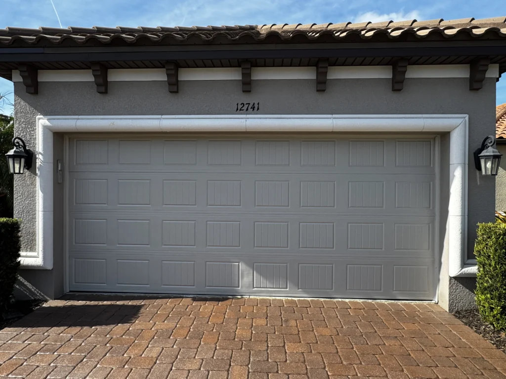 Garage door painting, Sarasota
