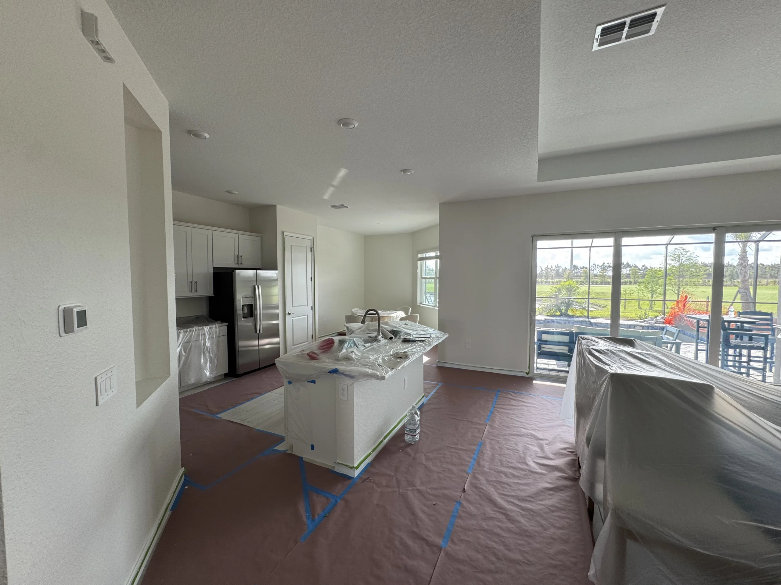 Interior painting project